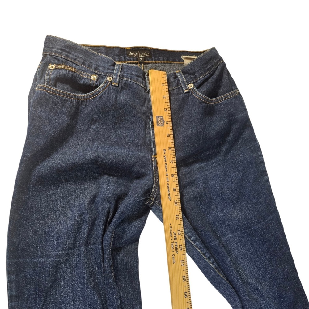 Vintage Baby Phat‎ Y2K Dark Wash Denim Jeans Size 9 Junior USA - Picture 9 of 10